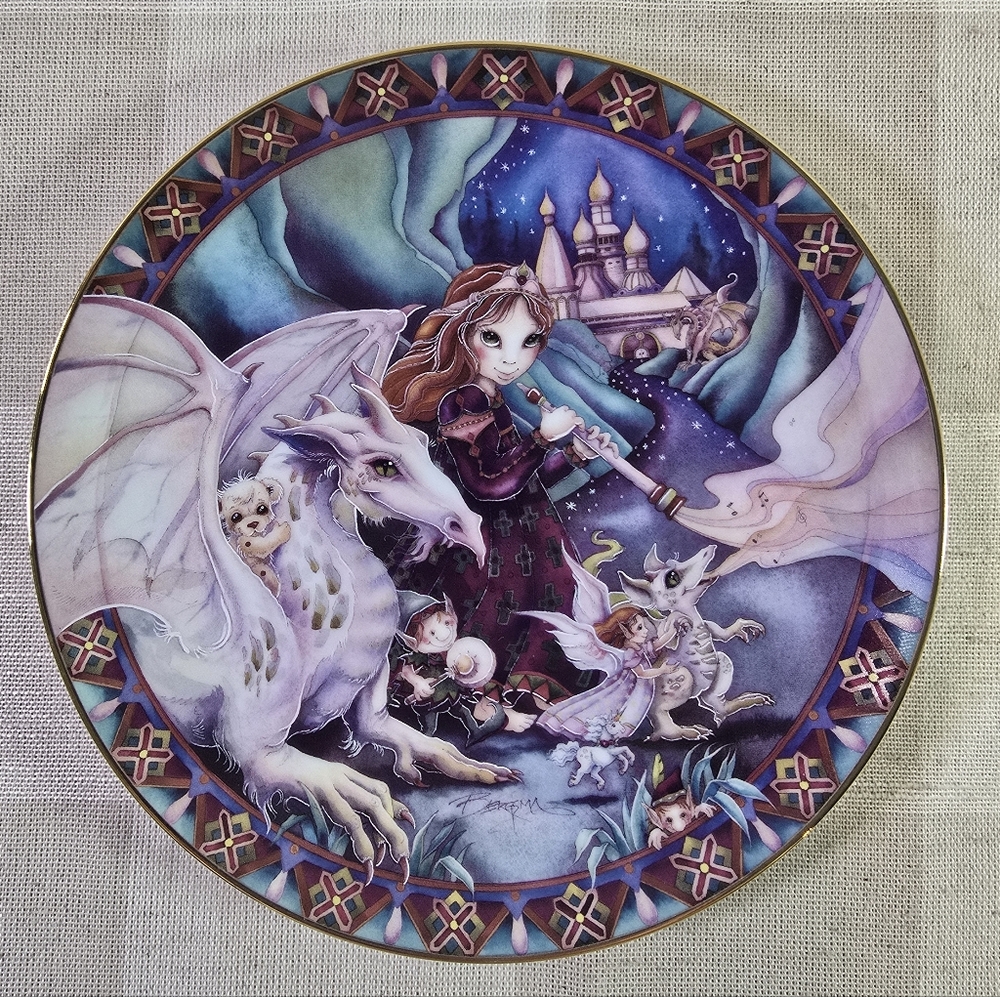 1994 Jody Bergsma "Follow Your Dreams" Castles & Dreams Collection RECO Fantasy